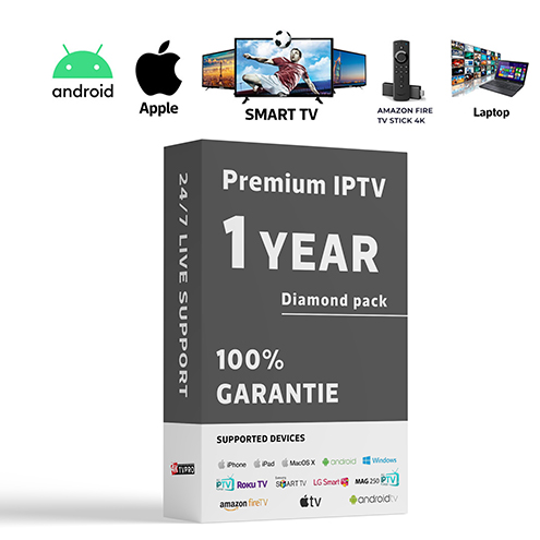 12 Months Premium IPTV Subscription
